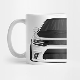 DODGE CHARGER WHITE Mug